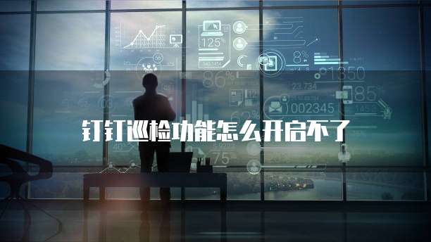 钉钉巡检功能怎么开启不了