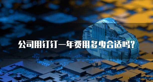 公司用钉钉一年费用多少合适吗?
