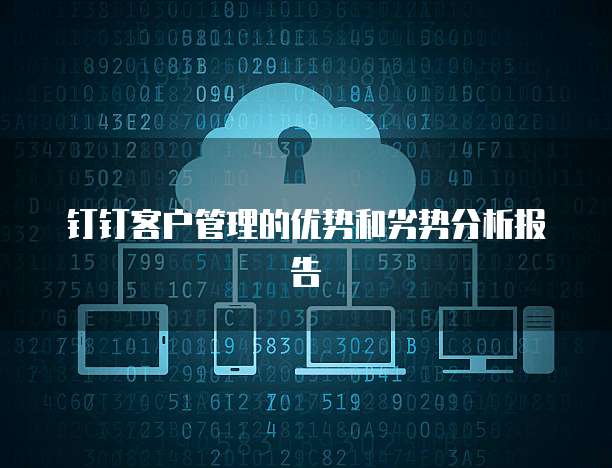 钉钉客户管理的优势和劣势分析报告