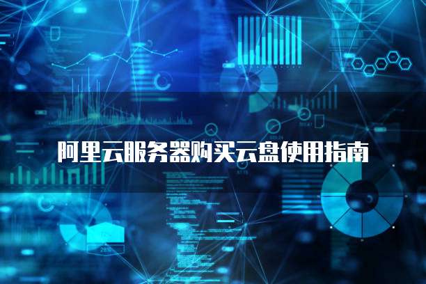 阿里云服务器购买云盘使用指南