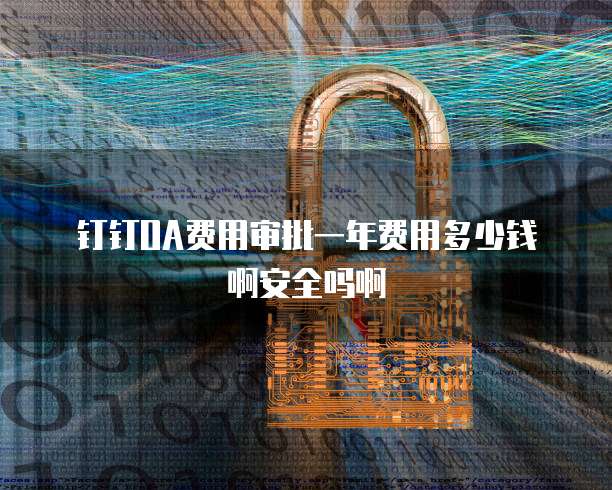 钉钉OA费用审批一年费用多少钱啊安全吗啊