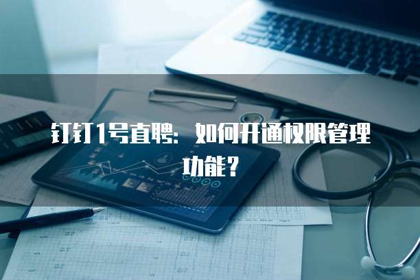 钉钉1号直聘:如何开通权限管理功能?
