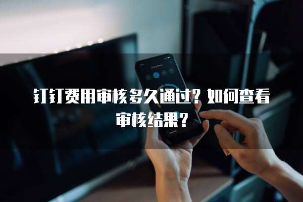 钉钉费用审核多久通过？如何查看审核结果？