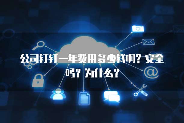 公司钉钉一年费用多少钱啊?安全吗?为什么?