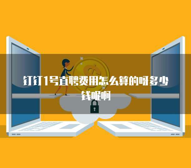 钉钉1号直聘费用怎么算的呀多少钱呢啊