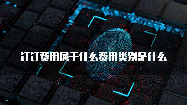 钉钉费用属于什么费用类别是什么