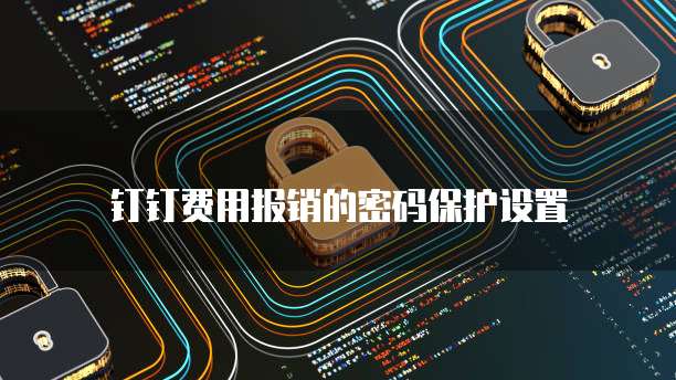 钉钉费用报销的密码保护设置
