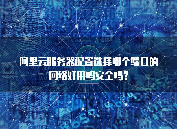 阿里云服务器配置选择哪个端口的网络好用吗安全吗?