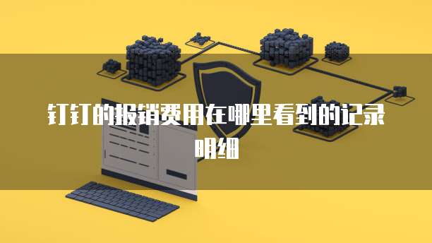 钉钉的报销费用在哪里看到的记录明细