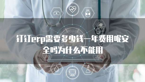 钉钉erp需要多少钱一年费用呢安全吗为什么不能用