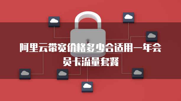 阿里云带宽价格多少合适用一年会员卡流量套餐