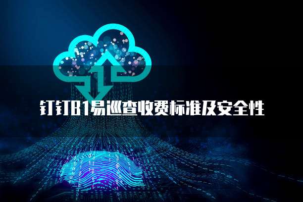 钉钉B1易巡查收费标准及安全性