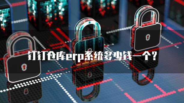 钉钉仓库erp系统多少钱一个?