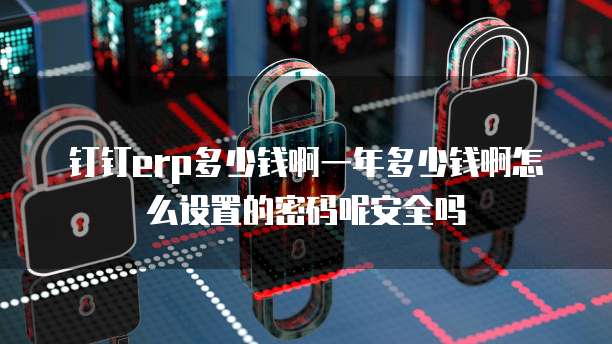 钉钉erp多少钱啊一年多少钱啊怎么设置的密码呢安全吗