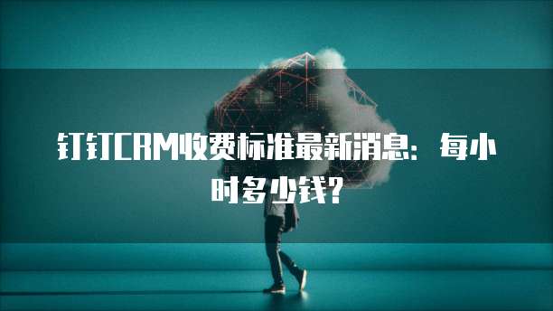 钉钉CRM收费标准最新消息：每小时多少钱？