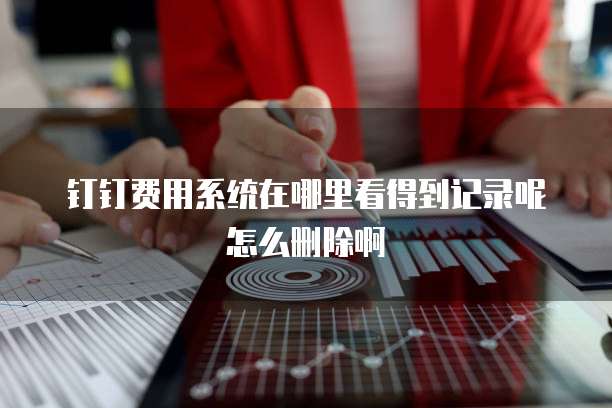 钉钉费用系统在哪里看得到记录呢怎么删除啊