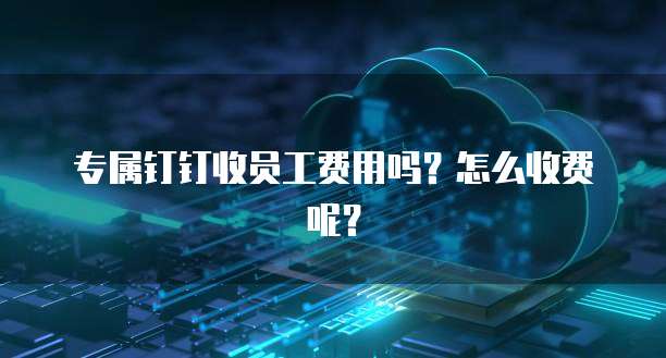 专属钉钉收员工费用吗？怎么收费呢？