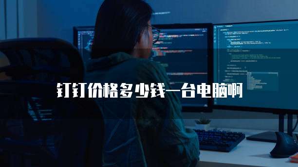 钉钉价格多少钱一台电脑啊