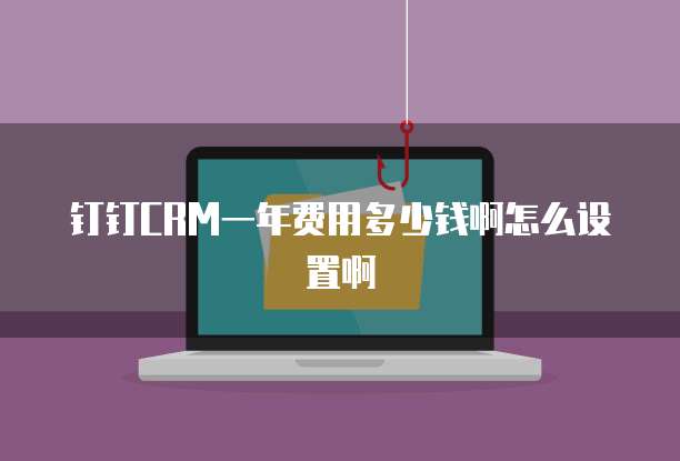钉钉CRM一年费用多少钱啊怎么设置啊