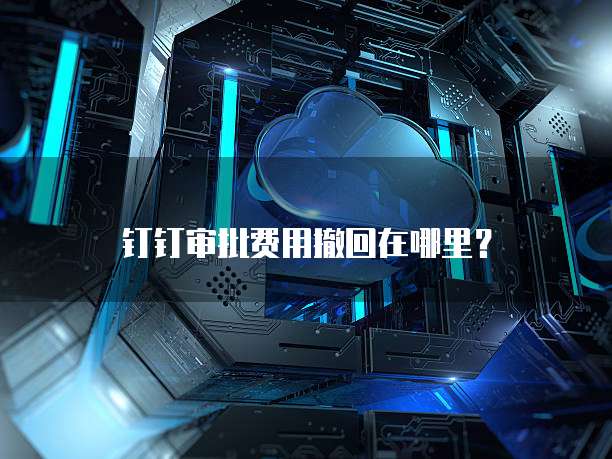 钉钉审批费用撤回在哪里？