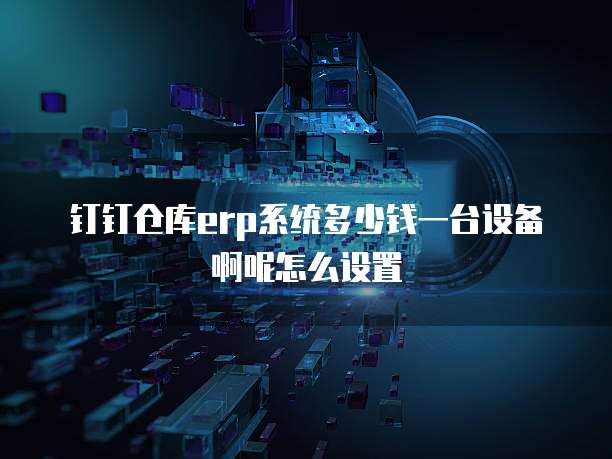 钉钉仓库erp系统多少钱一台设备啊呢怎么设置