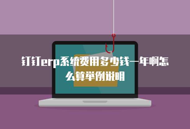 钉钉erp系统费用多少钱一年啊怎么算举例说明