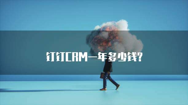 钉钉CRM一年多少钱?