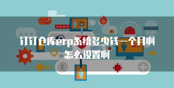 钉钉仓库erp系统多少钱一个月啊怎么设置啊
