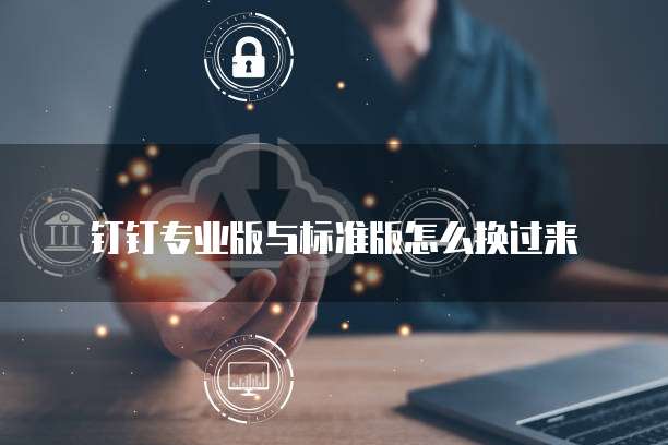 钉钉专业版与标准版怎么换过来