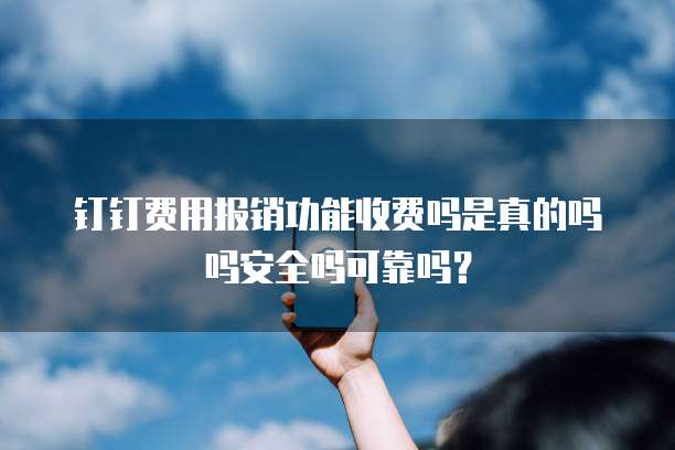 钉钉费用报销功能收费吗是真的吗吗安全吗可靠吗?