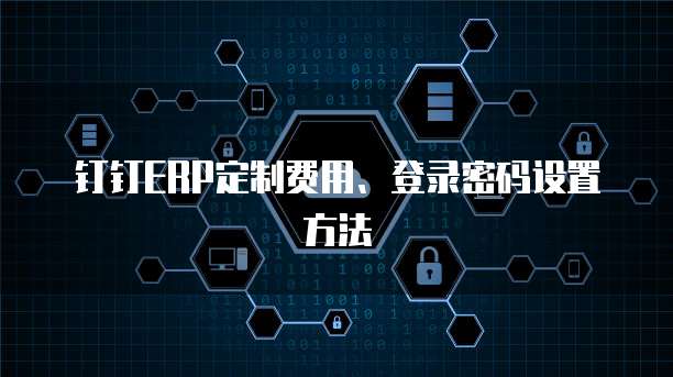 钉钉ERP定制费用、登录密码设置方法