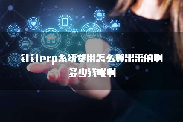 钉钉erp系统费用怎么算出来的啊多少钱呢啊
