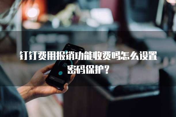 钉钉费用报销功能收费吗怎么设置密码保护?