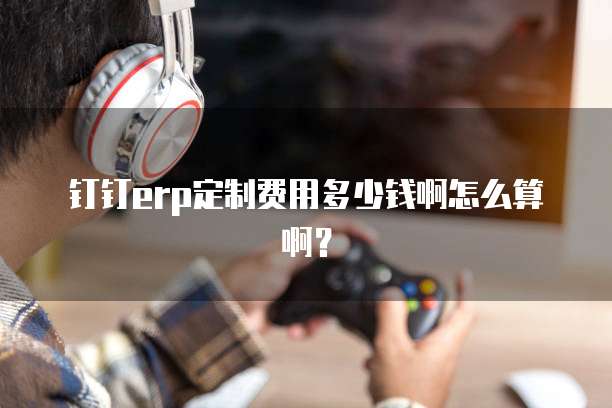 钉钉erp定制费用多少钱啊怎么算啊？