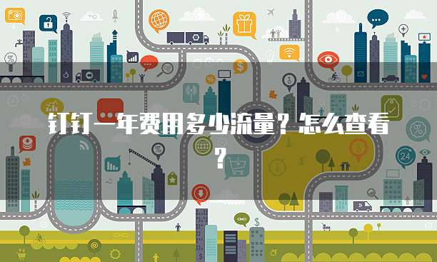钉钉一年费用多少流量?怎么查看?