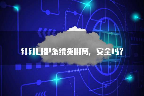 钉钉ERP系统费用高,安全吗?
