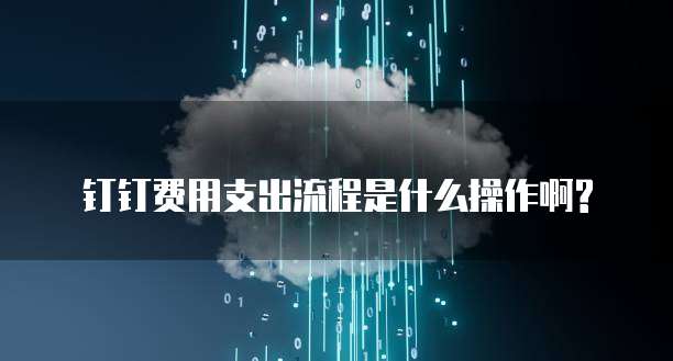 钉钉费用支出流程是什么操作啊?