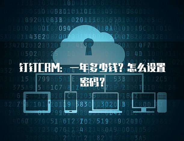 钉钉CRM:一年多少钱?怎么设置密码?