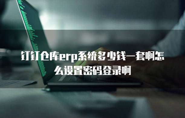 钉钉仓库erp系统多少钱一套啊怎么设置密码登录啊
