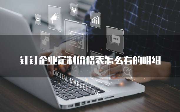 钉钉企业定制价格表怎么看的明细