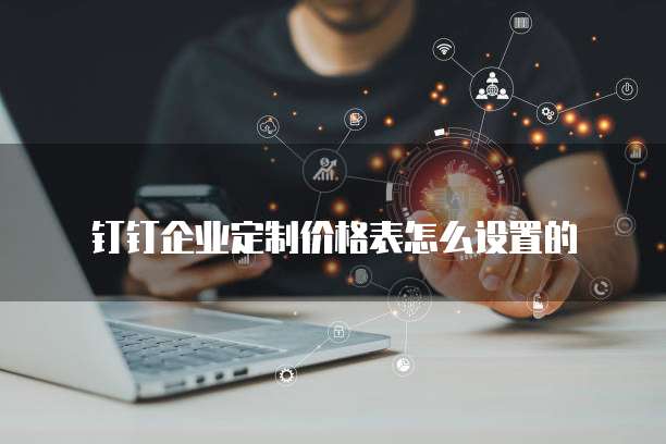 钉钉企业定制价格表怎么设置的