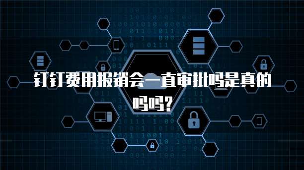 钉钉费用报销会一直审批吗是真的吗吗?