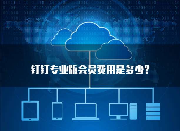 钉钉专业版会员费用是多少?