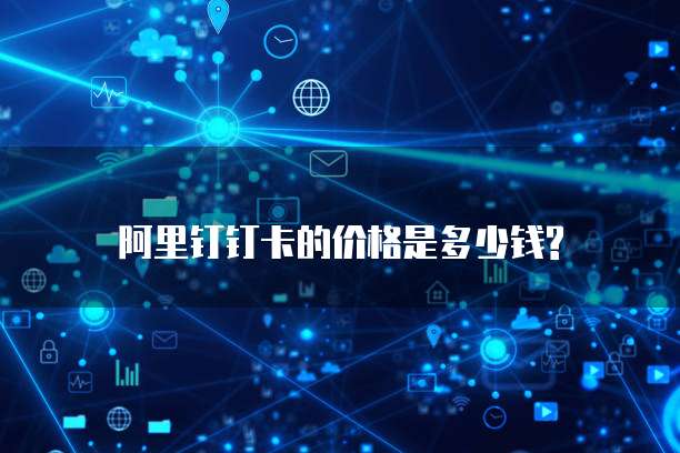 阿里钉钉卡的价格是多少钱?