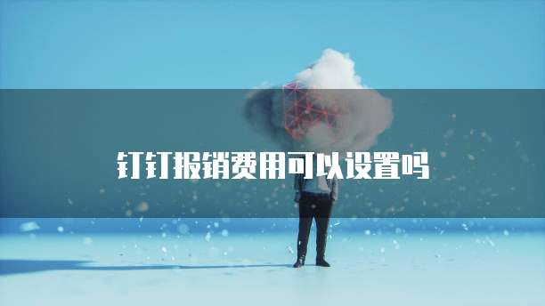 钉钉报销费用可以设置吗