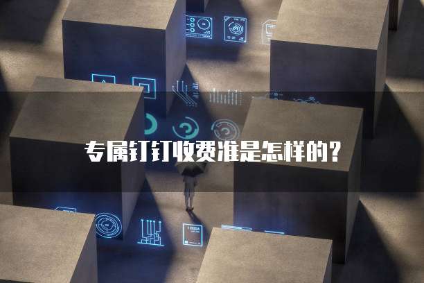 专属钉钉收费准是怎样的？