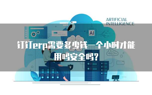 钉钉erp需要多少钱一个小时才能用吗安全吗?