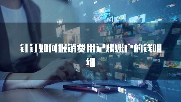 钉钉如何报销费用记账账户的钱明细