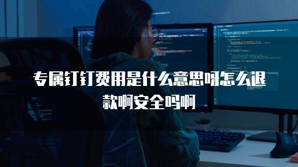 专属钉钉费用是什么意思呀怎么退款啊安全吗啊
