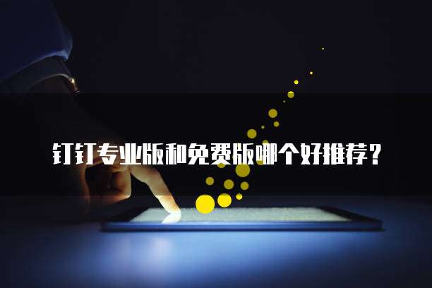 钉钉专业版和免费版哪个好推荐？